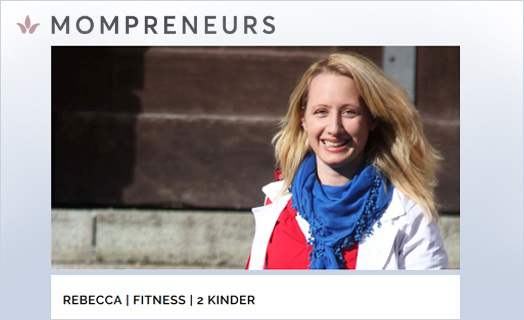 Rebecca Köhler Portrait auf mompreneurs.de